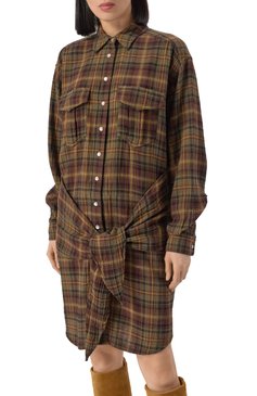 Хлопковое платье ISABEL MARANT ETOILE, арт. 25PR00336FB/C1I03E, фото 3