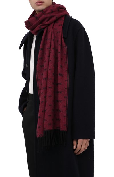 Шарф из шерсти и кашемира KITON, арт. USCIACX0276A, фото 2