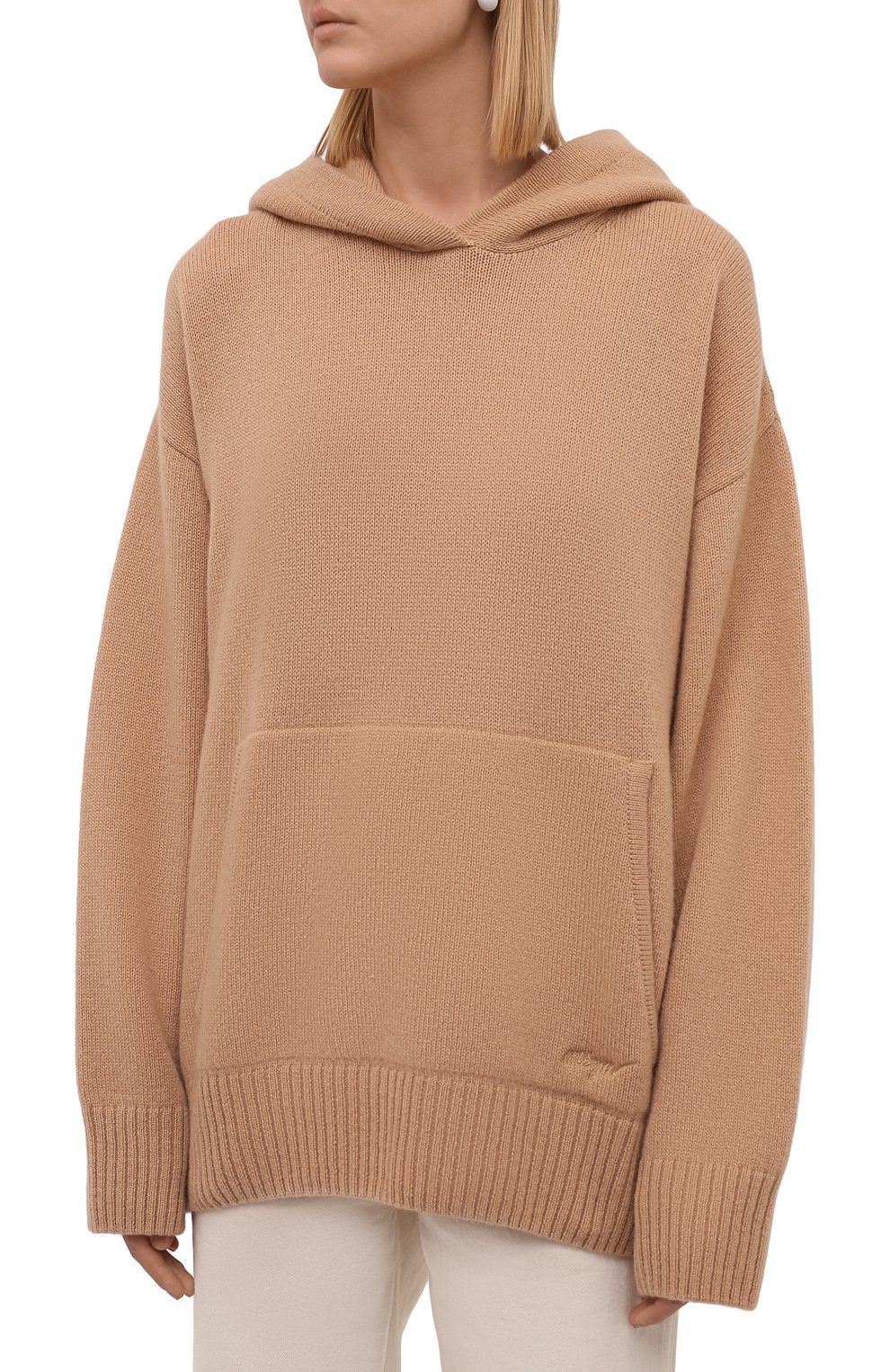 Худи из шерсти и кашемира MSGM, арт. 3141MDM119 217790, фото 3