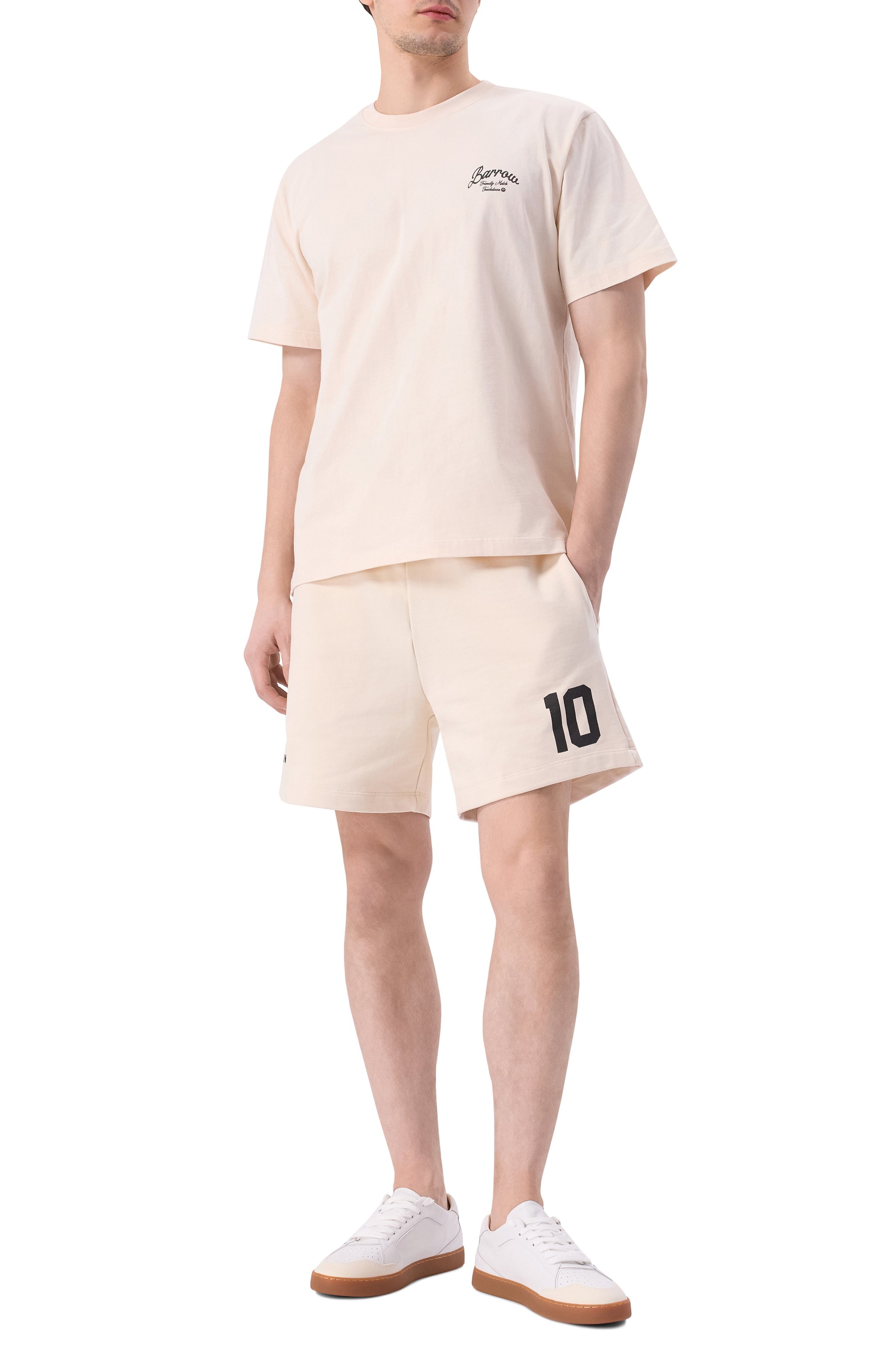 Хлопковая футболка BARROW, арт. S5BWMATH145, фото 2