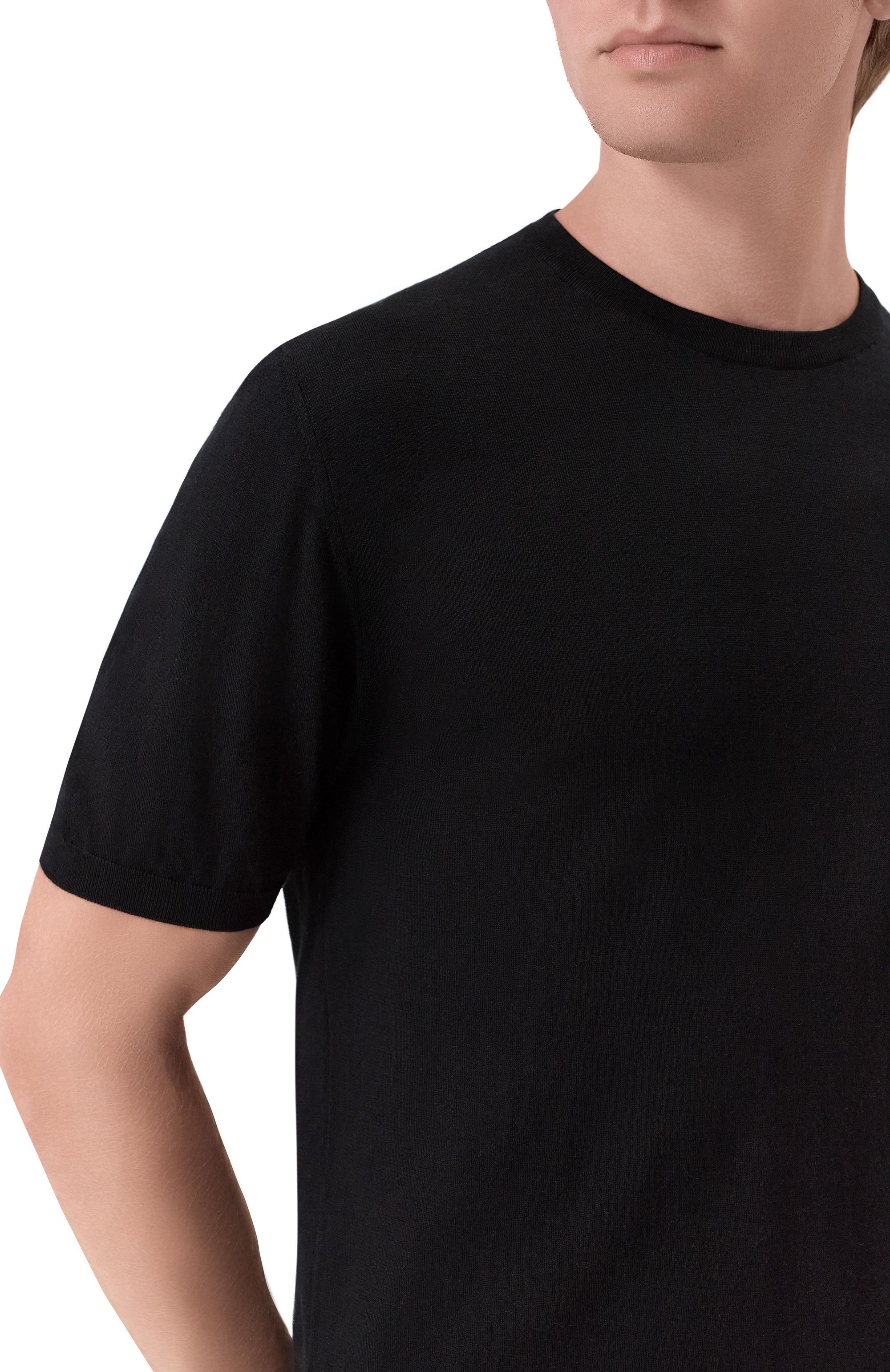 Хлопковый джемпер KITON, арт. UMKXX37K5, фото 5