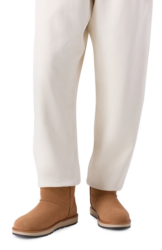 Замшевые сапоги Classic Mini GTX UGG 1171150 Коричневый  1171150 Фото 3