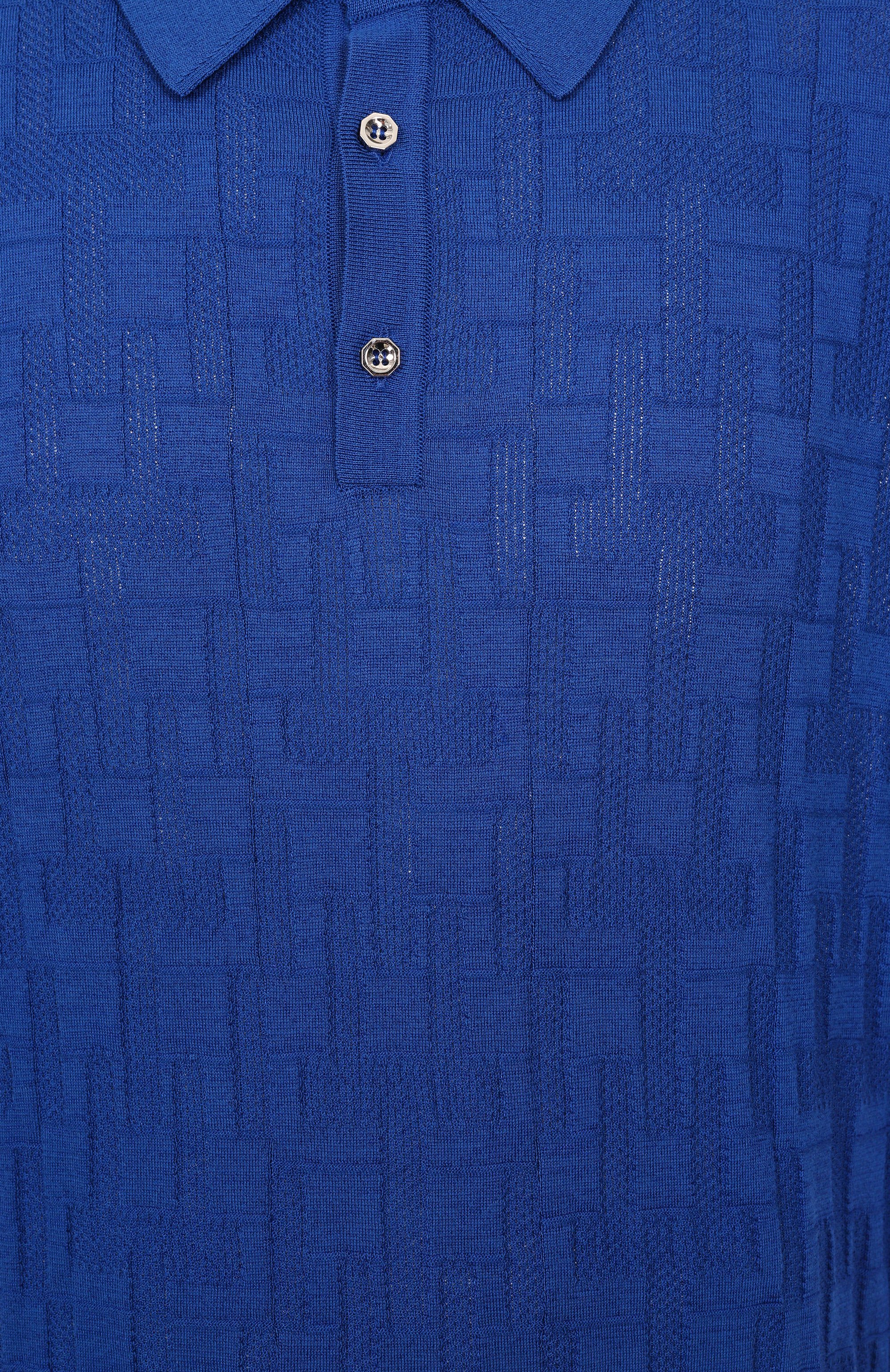 Поло из хлопка и шелка STEFANO RICCI, арт. K818098P13/F25279, фото 6