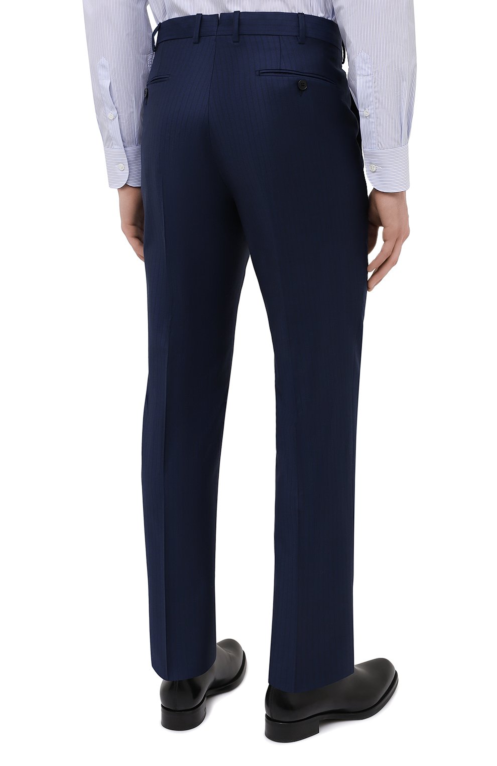 Шерстяной костюм ZEGNA темно-синего цвета по цене 290500 руб., арт. 922578/221225, фото 5 Шерстяной костюм ZEGNA, арт. 922578/221225, фото 5