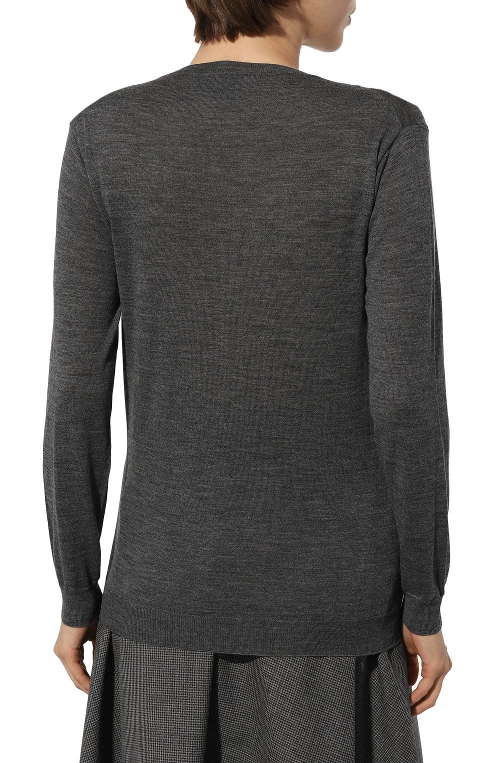 Шерстяной пуловер PRADA, арт. P24L48-J2N-F0480-132, фото 4