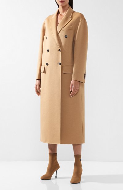 Двубортное шерстяное пальто PRADA, арт. P677HY-03H-F0040, фото 3