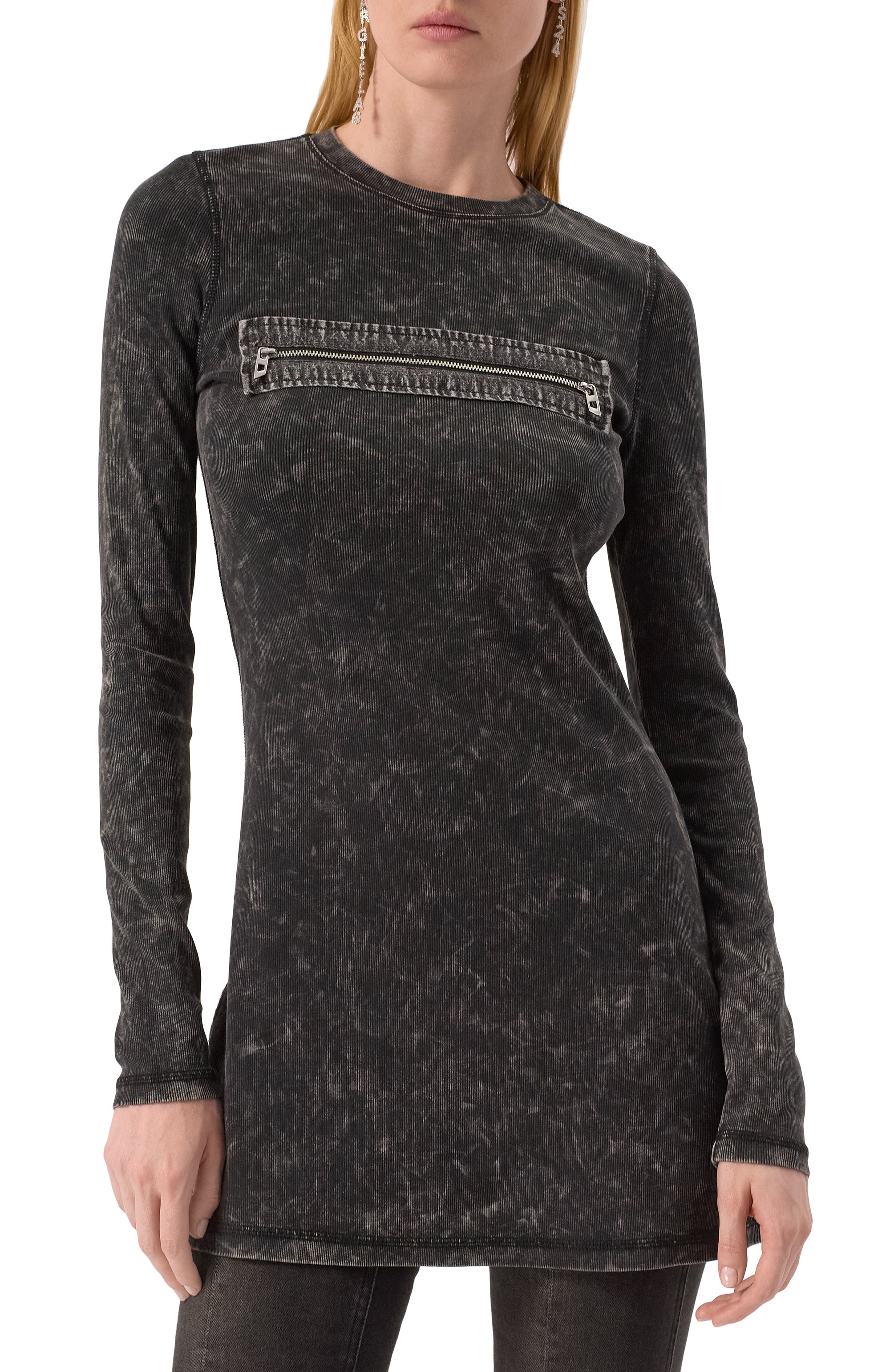 Хлопковое платье DIESEL, арт. A17318/0AKBU, фото 3