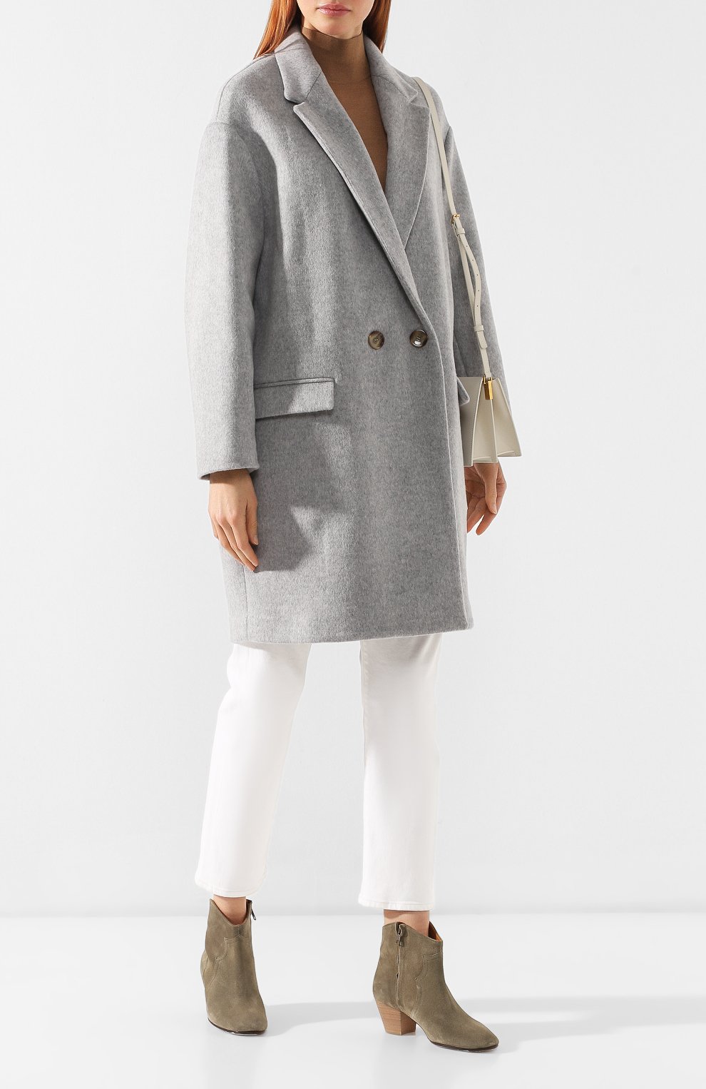 Пальто из смеси шерсти и кашемира ISABEL MARANT, арт. MA0291-19P007I/FILIP0, фото 2