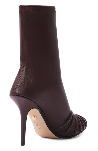 Кожаные ботильоны karen 95 ALEVI MILANO, арт. L26S7004.R.1044997/NAPPA STRETCH, фото 5