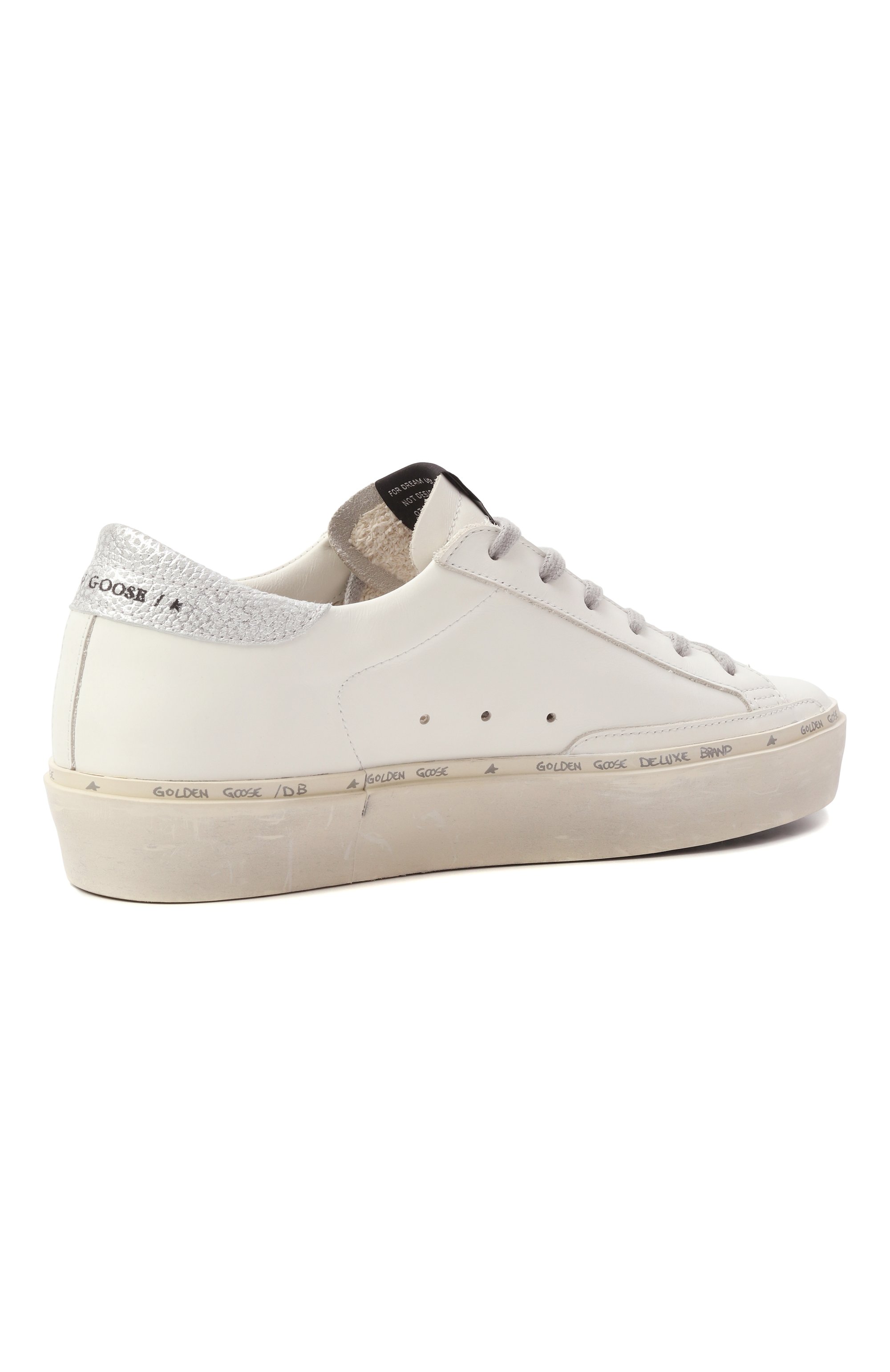 Кожаные кеды hi star GOLDEN GOOSE DELUXE BRAND, арт. GWF00118.F000329, фото 5