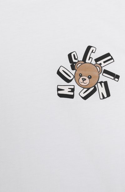 Хлопковая футболка MOSCHINO, арт. HUM050/LAA03, фото 3