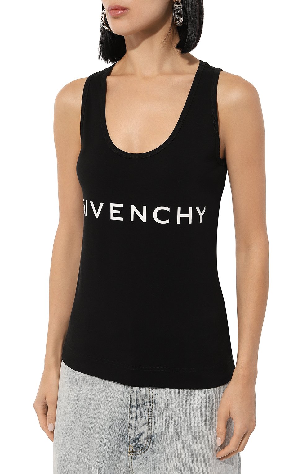 Хлопковая майка GIVENCHY, арт. BW70AZ3YAC, фото 3