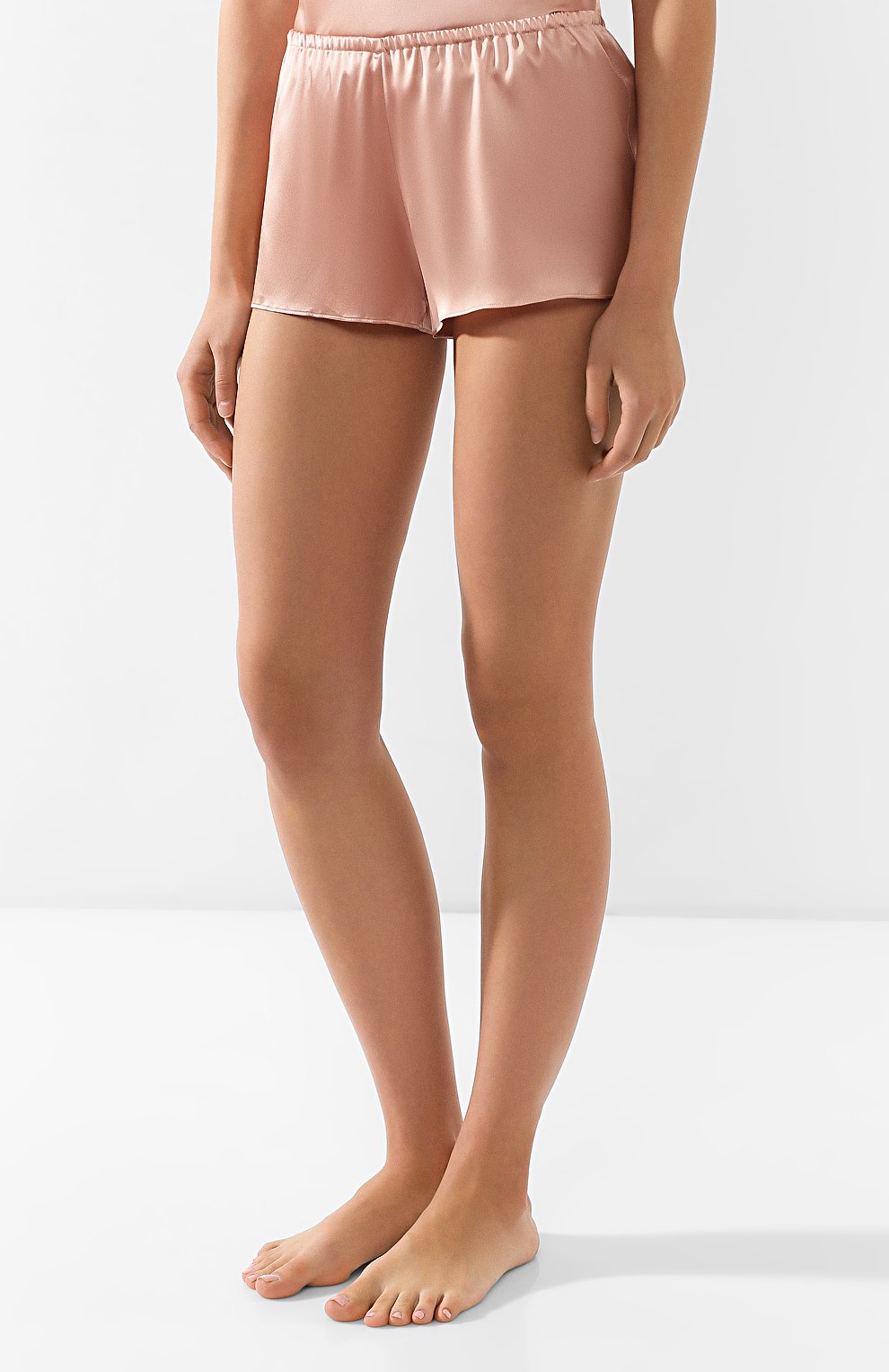 Шелковые шорты I.D. SARRIERI розового цвета по цене 21430 руб., арт. L2685_S19_с19, фото 3 Шелковые шорты I.D. SARRIERI, арт. L2685_S19_с19, фото 3