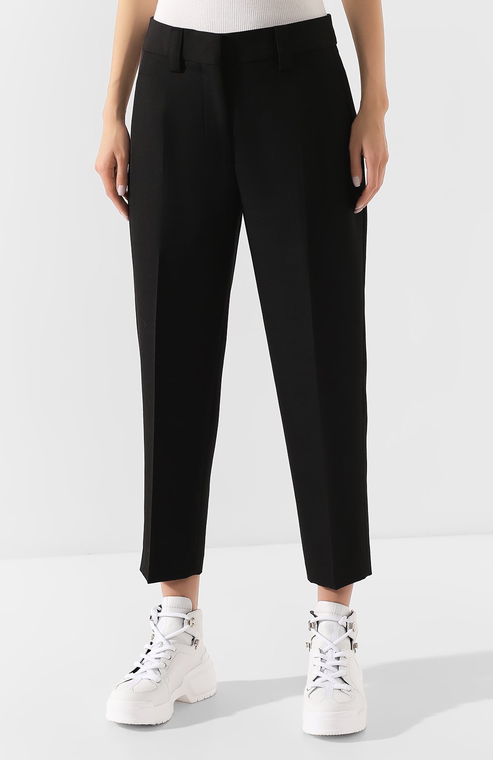 Брюки ACNE STUDIOS черного цвета по цене 25250 руб., арт. AK0147, фото 3 Брюки ACNE STUDIOS, арт. AK0147, фото 3