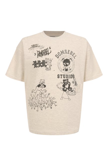 Мужская хлопковая футболка DOMREBEL, арт. M VARSITY BEAR