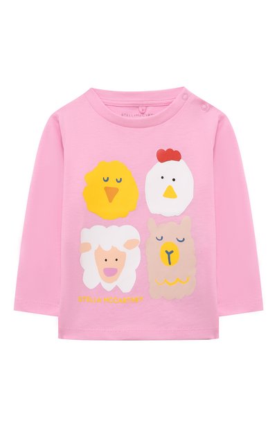 Хлопковый лонгслив STELLA MCCARTNEY, арт. TV8040