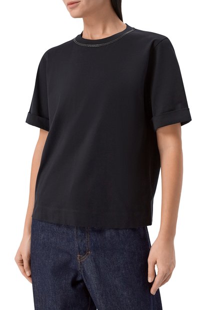 Хлопковая футболка BRUNELLO CUCINELLI, арт. M0T81BZ100, фото 3