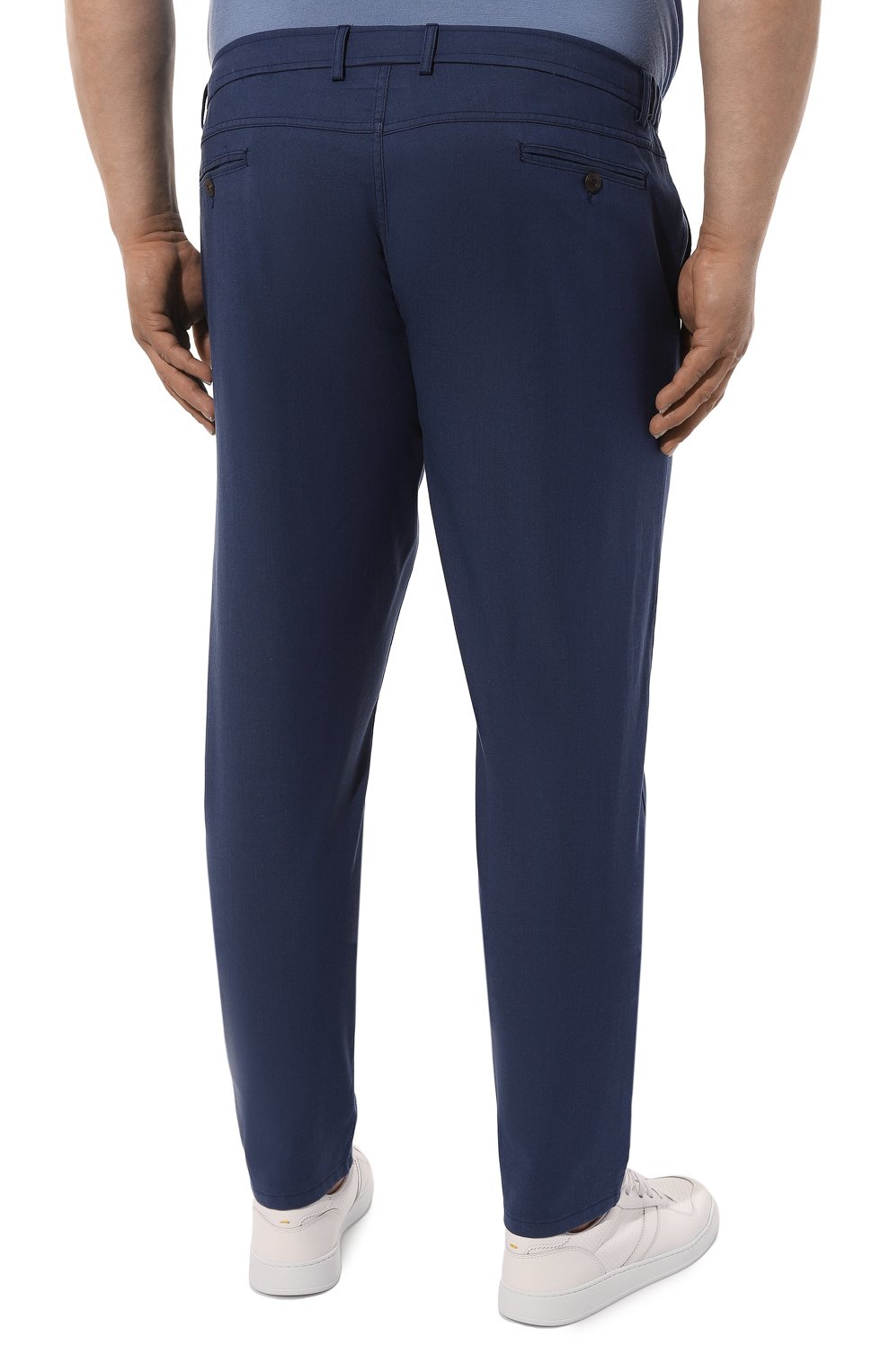 Брюки CANALI синего цвета по цене 57250 руб., арт. V1659/AV04338/58-64, фото 4 Брюки CANALI, арт. V1659/AV04338/58-64, фото 4