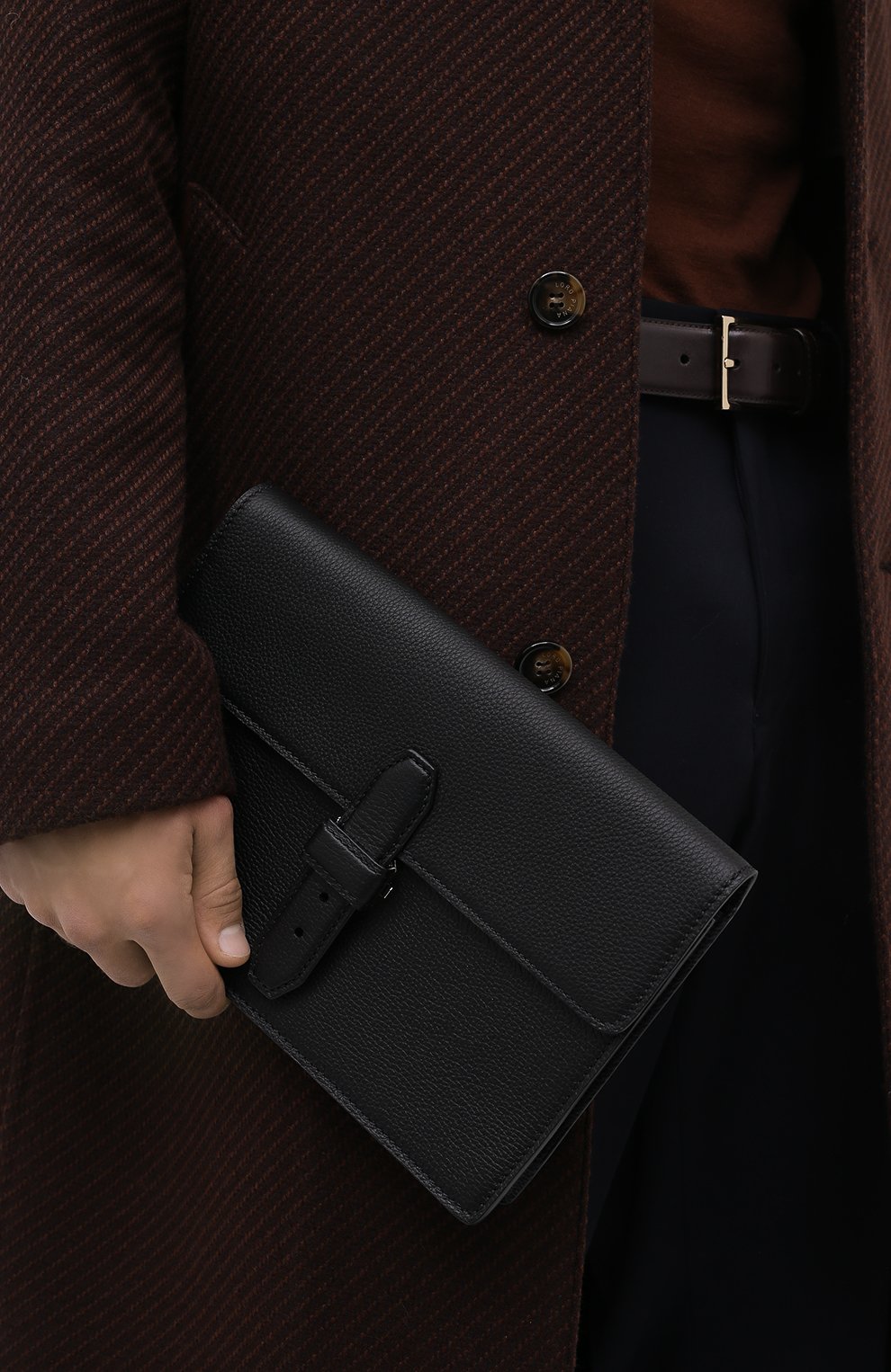 Кожаный клатч BRIONI, арт. 0IUV0L/01719, фото 2