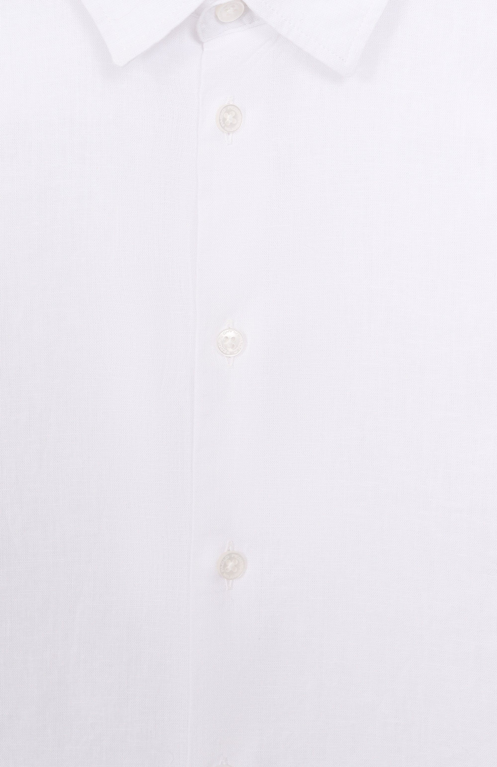 Рубашка изо льна и вискозы PAOLO PECORA MILANO, арт. PP4042/6-12, фото 3