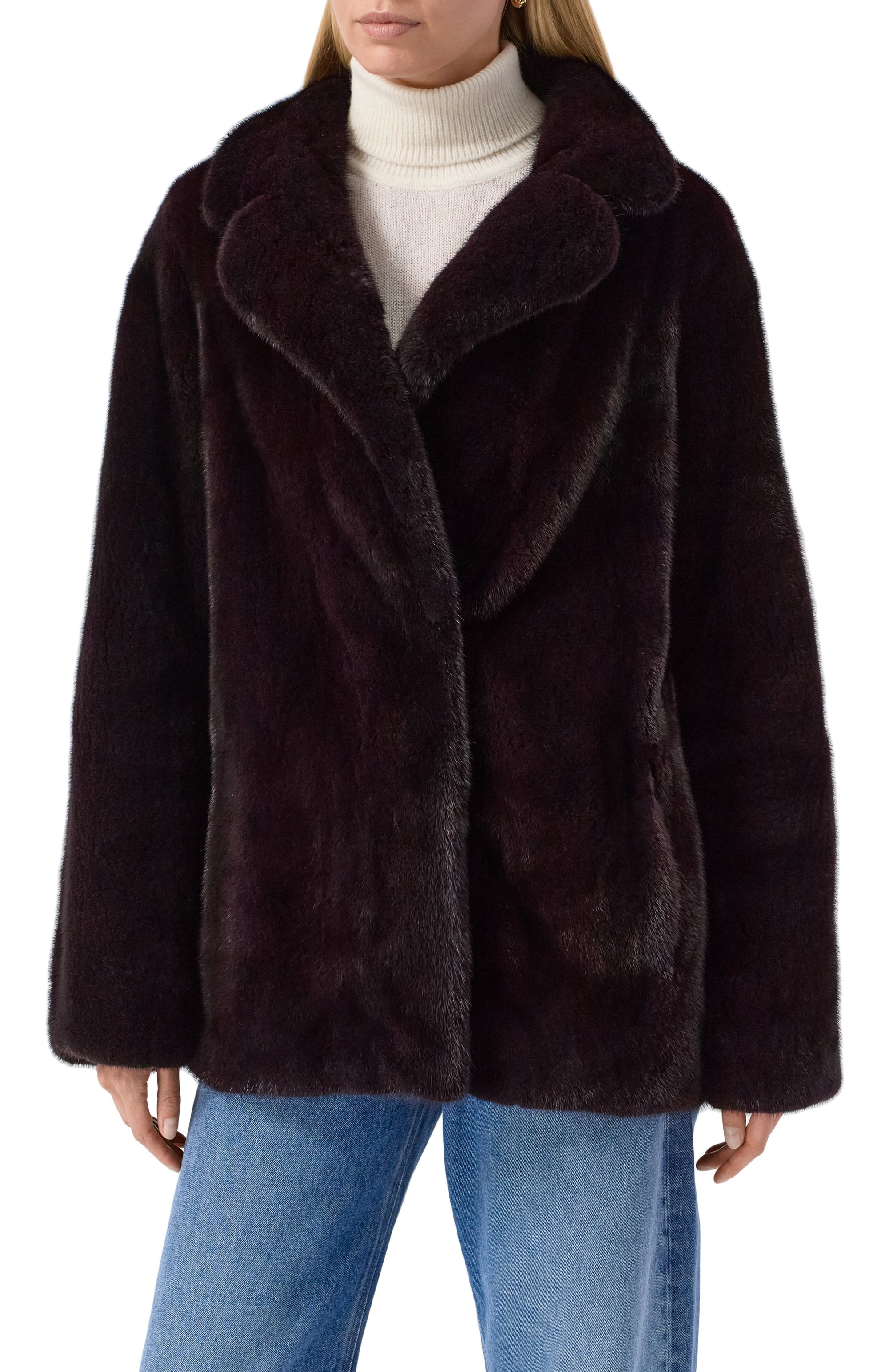 Шуба из норки MVST, арт. M25.1PW.F005/MINK, фото 3