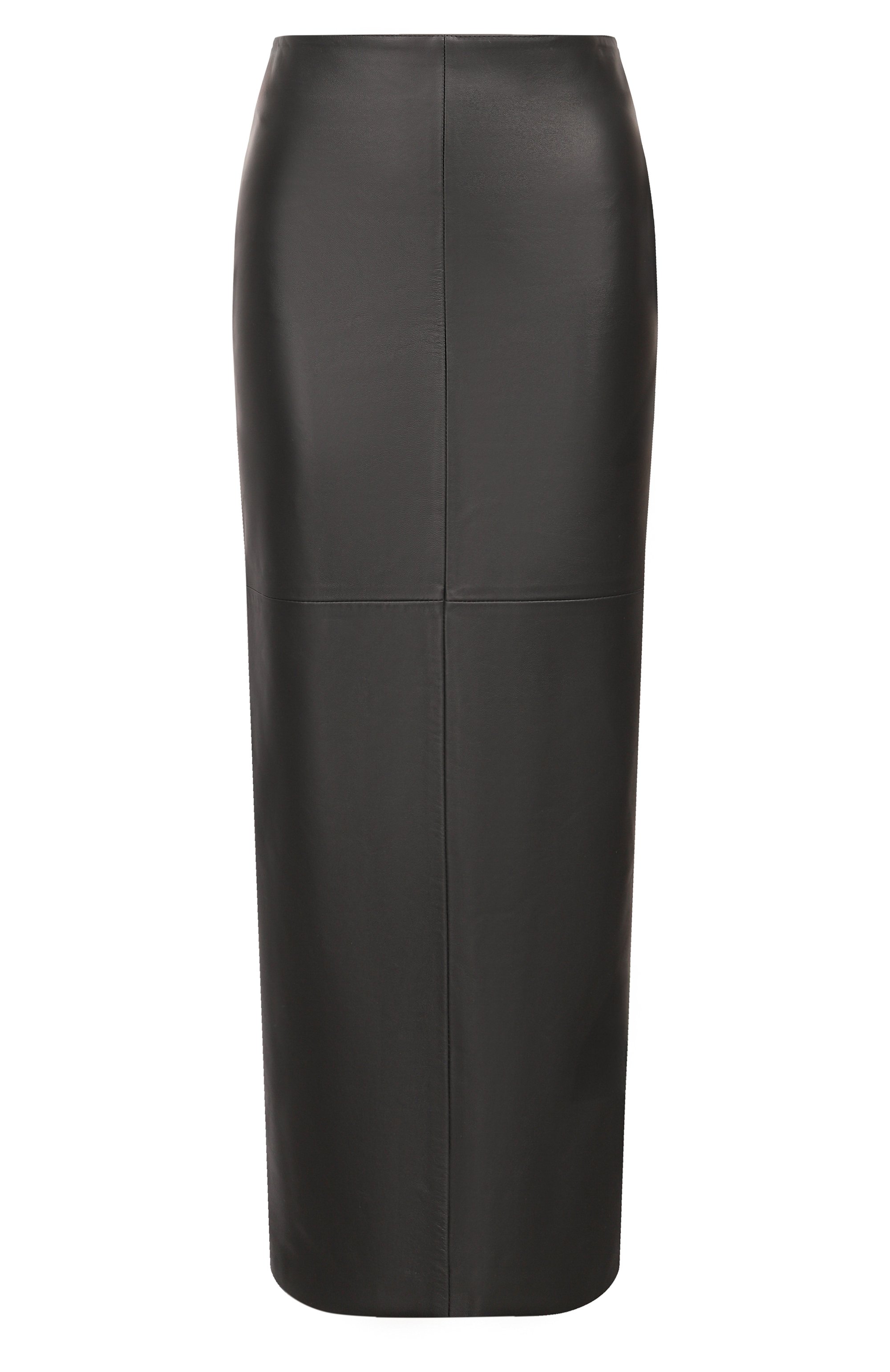 Кожаная юбка ARMARIUM черного цвета по цене 208500 руб., арт. ARMFWSK16/LE04, фото 1 Кожаная юбка ARMARIUM, арт. ARMFWSK16/LE04, фото 1