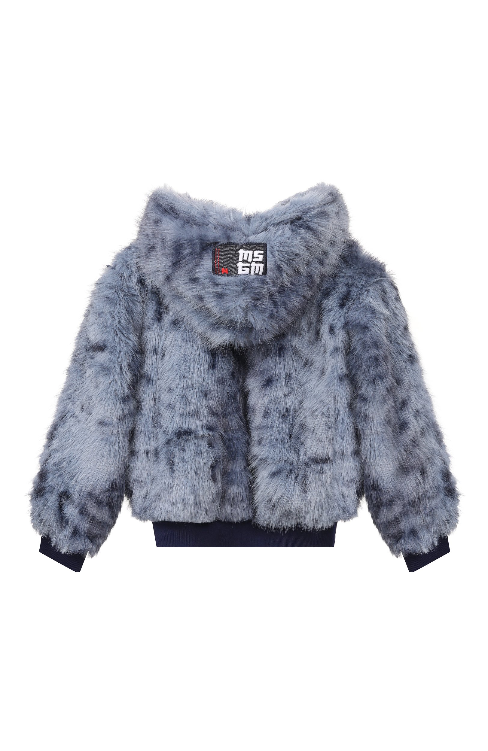 Шуба из экомеха MSGM KIDS, арт. F6MSJGFU166, фото 2