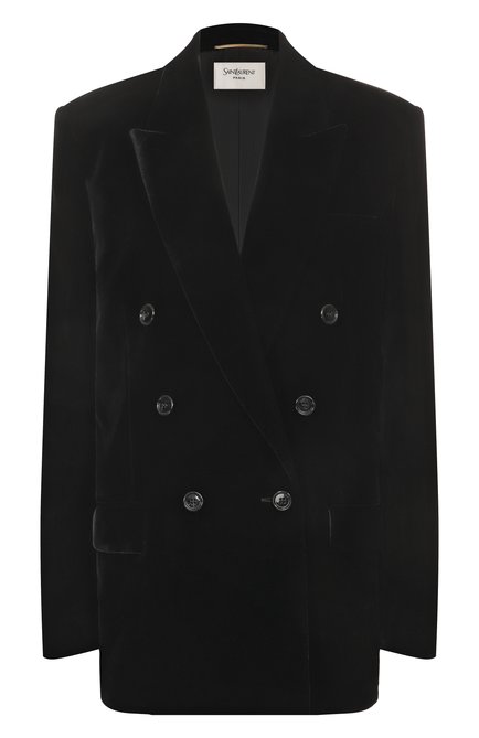 Женский бархатный жакет SAINT LAURENT, арт. 842990/Y525R