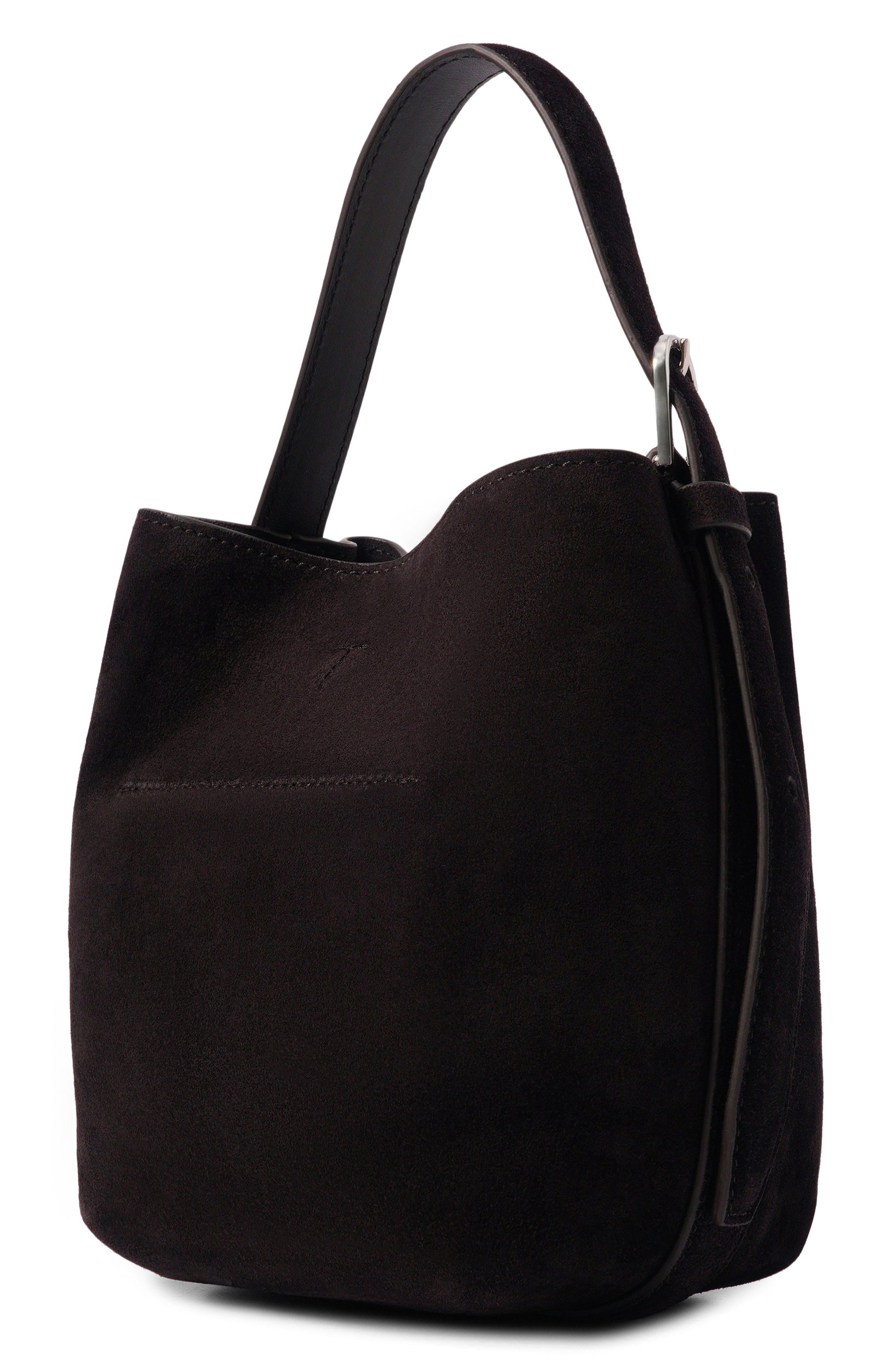 Сумка-тоут belted small TOTEME коричневого цвета по цене 108500 руб., арт. 264-WAL0139-LE0004, фото 4 Сумка-тоут belted small TOTEME, арт. 264-WAL0139-LE0004, фото 4