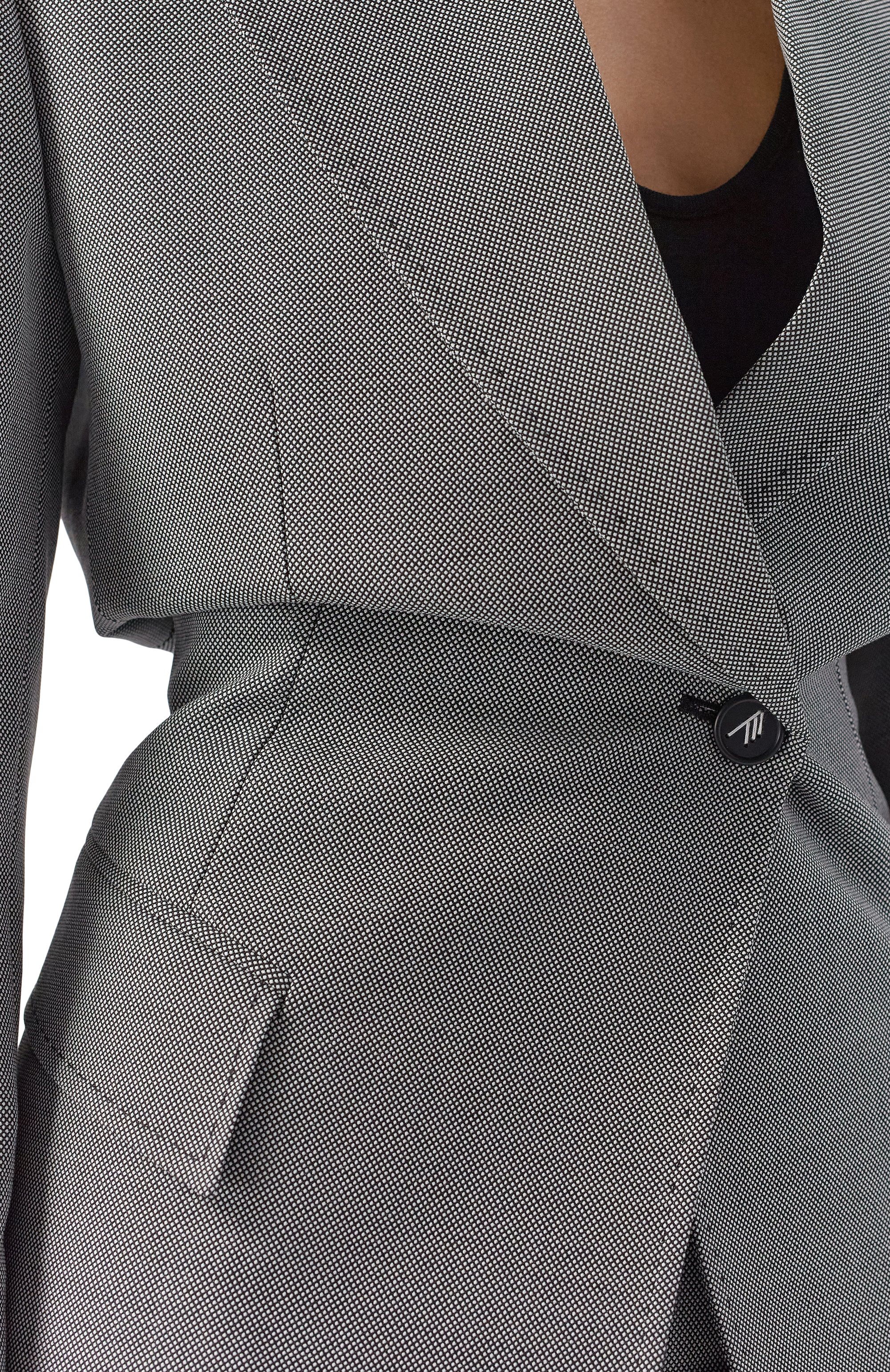 Жакет из шерсти и хлопка THE ATTICO, арт. 260WCG00093/WWC002AA, фото 5