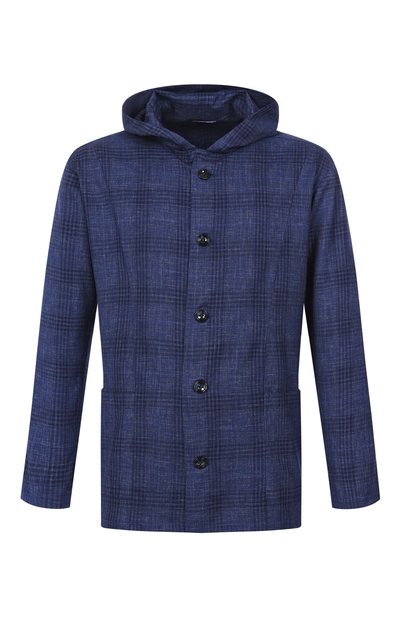 Мужская шерстяная рубашка KITON, арт. UMCLUCAK0624E01