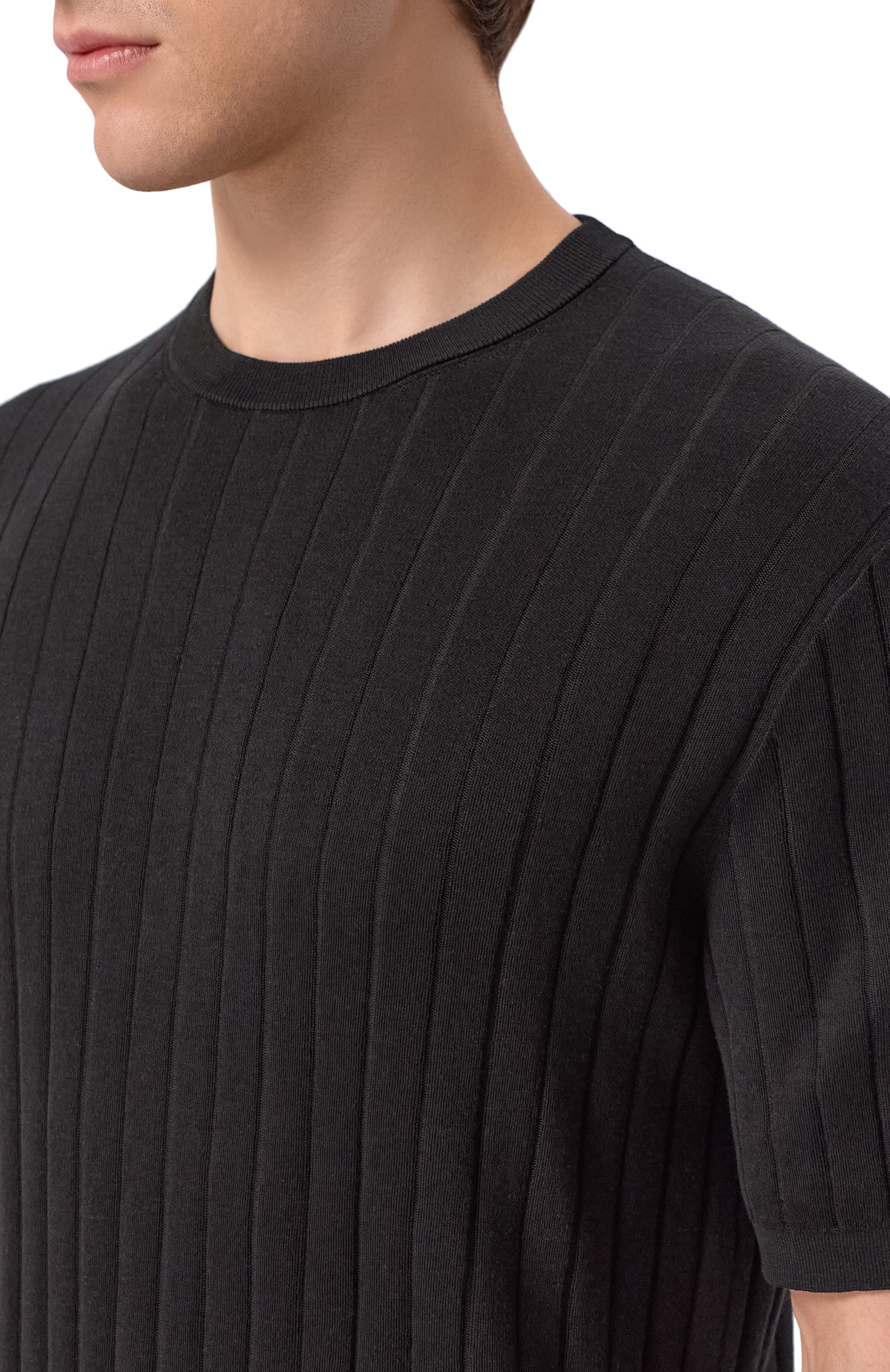 Джемпер из шелка и хлопка 12 STOREEZ, арт. 137205, фото 5