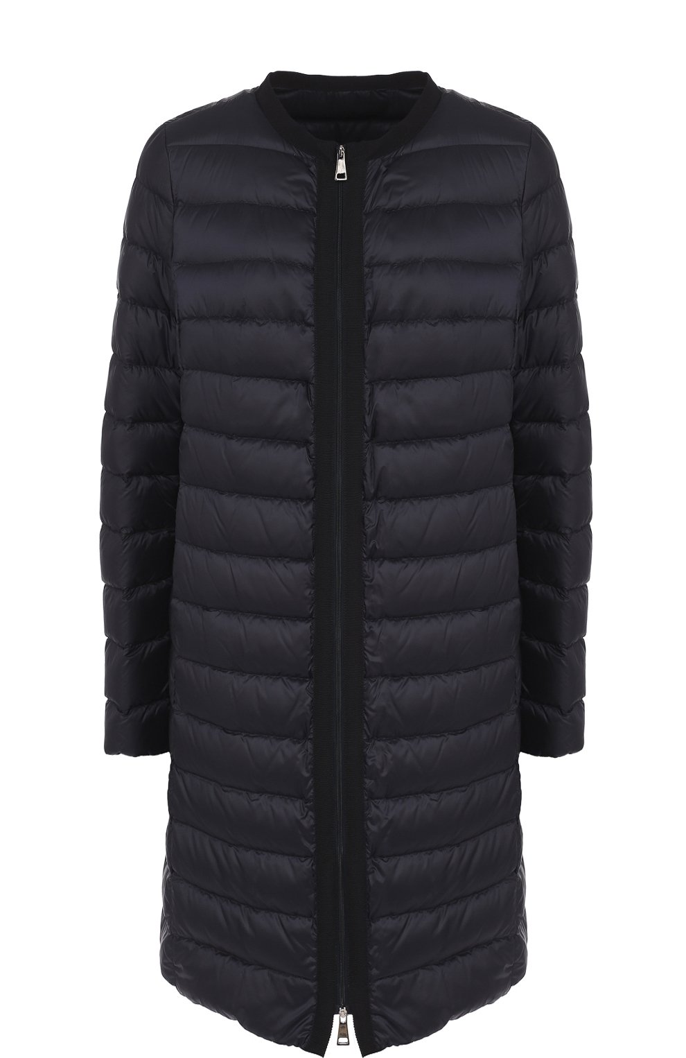 Стеганый пуховик на молнии с круглым вырезом MONCLER, арт. D1-093-49322-94-53048, фото 1