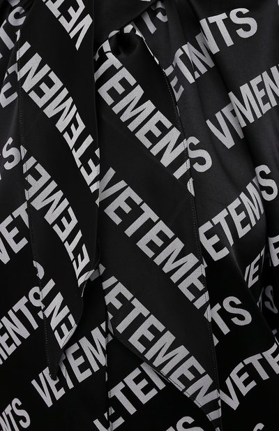 Блузка VETEMENTS, арт. WE51SH700B 2606/BLACK/WHITE, фото 5