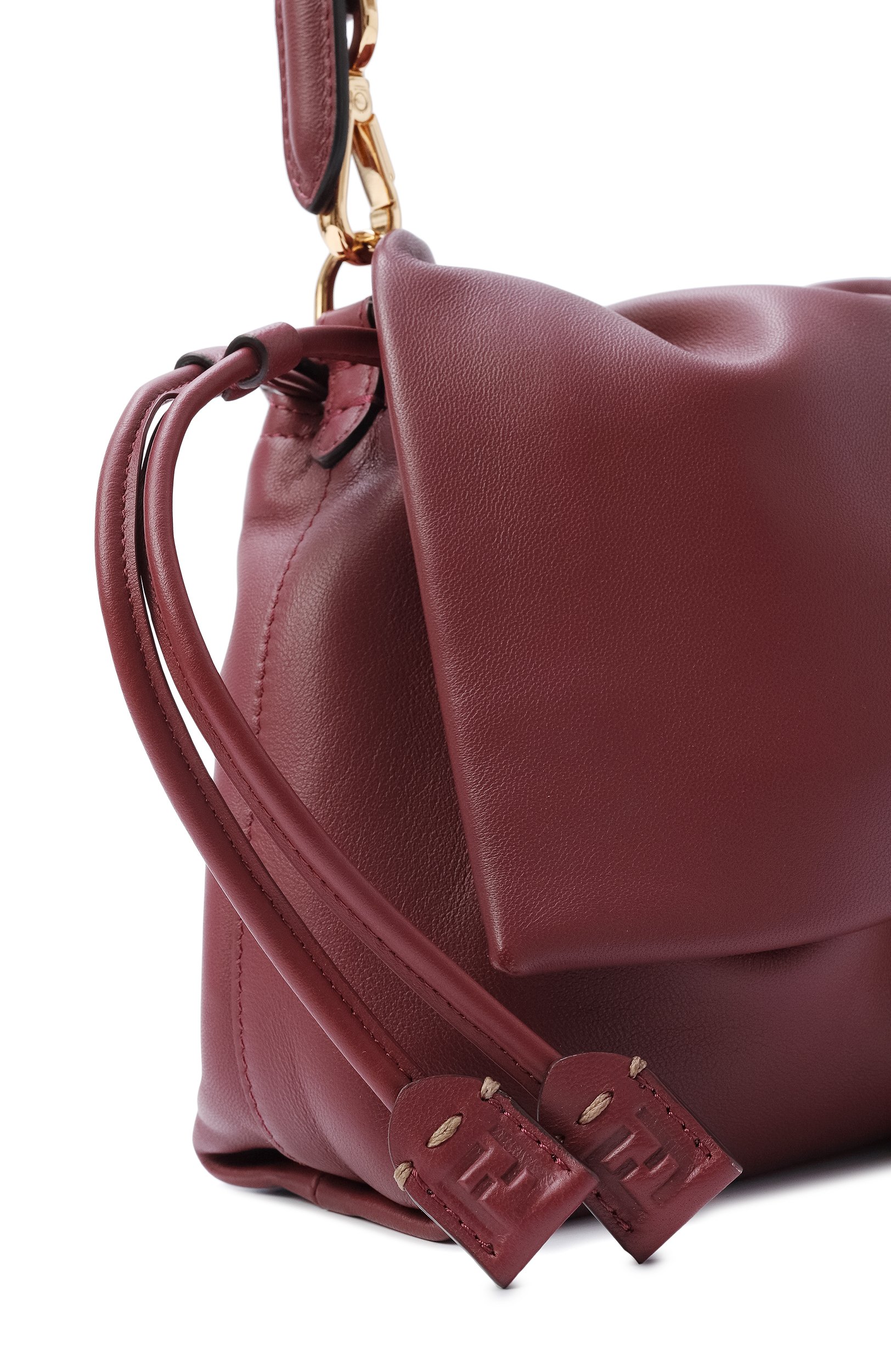 Сумка mamma baguette medium FENDI бордового цвета по цене 466000 руб., арт. 8BR833/AQ0D, фото 6 Сумка mamma baguette medium FENDI, арт. 8BR833/AQ0D, фото 6