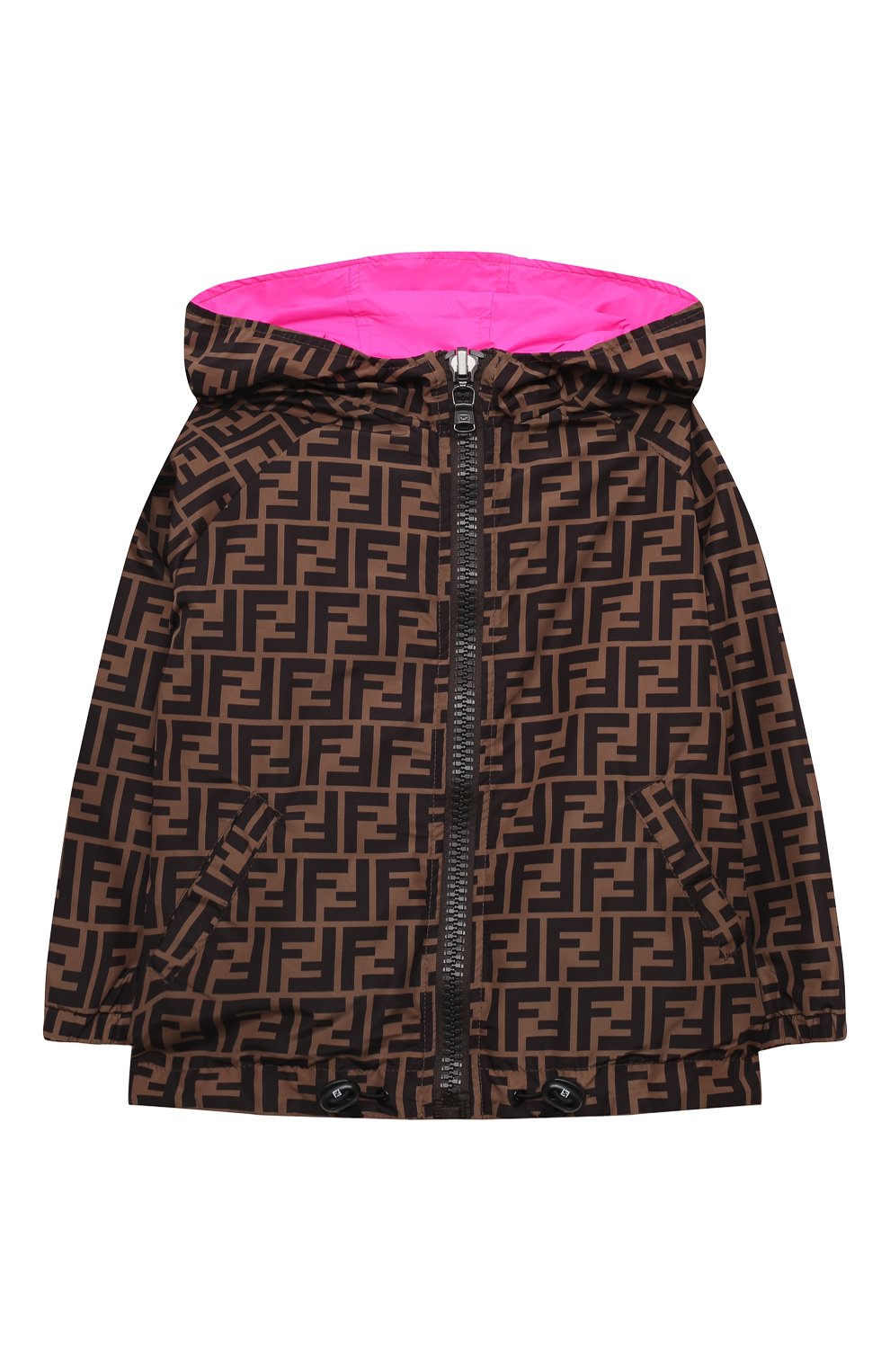 Двусторонняя ветровка FENDI, арт. JUA092/AEYC/8A-12+, фото 4