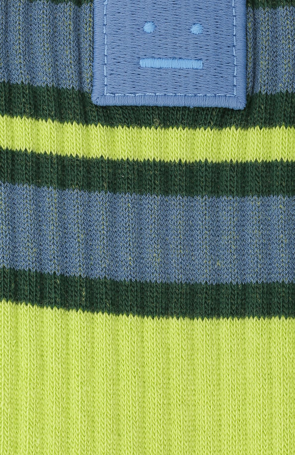 Носки ACNE STUDIOS зеленого цвета по цене 3285 руб., арт. C80020/W, фото 2 Носки ACNE STUDIOS, арт. C80020/W, фото 2