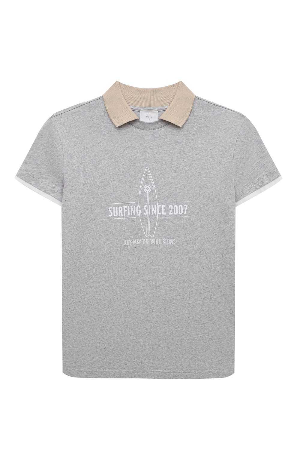 Хлопковая футболка ELEVENTY, арт. EU8P31 Z1297, фото 1