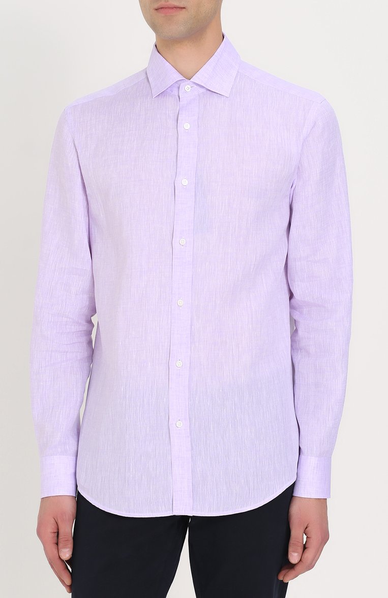 Льняная рубашка с воротником кент RALPH LAUREN, арт. P04/XZ5HW/XY5HW, фото 1