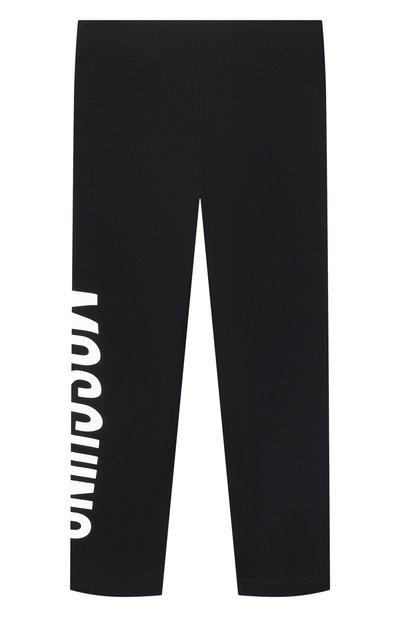 Хлопковые легинсы MOSCHINO, арт. HDP067/LBA11/4-8, фото 2