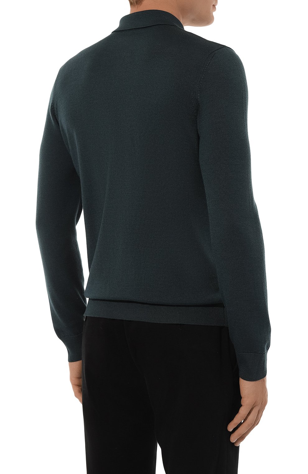 Поло из шерсти и шелка ZILLI, арт. KZP001M0230VCRS00, фото 4