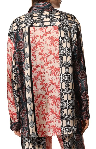 Шелковая рубашка ERIKA CAVALLINI, арт. S3/P/P3ST24, фото 4