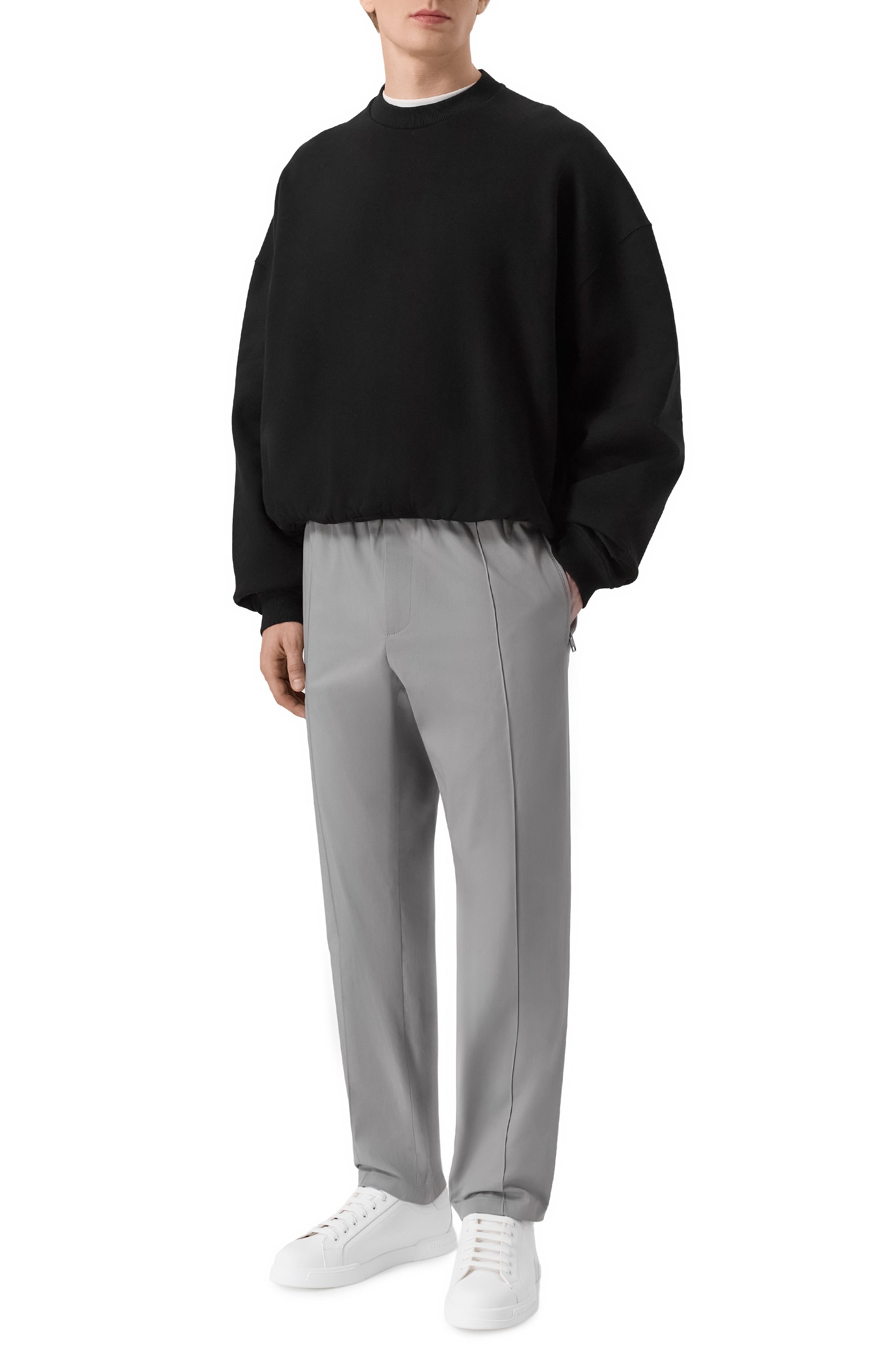 Хлопковые брюки DOLCE & GABBANA, арт. GYACEZ/FUFNV, фото 2