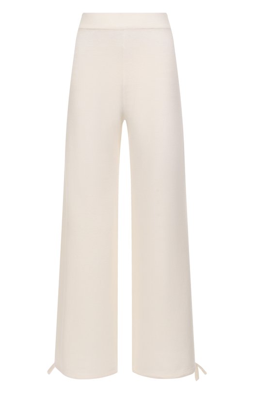 Шерстяные брюки Max Mara NIGERIA Белый NIGERIA