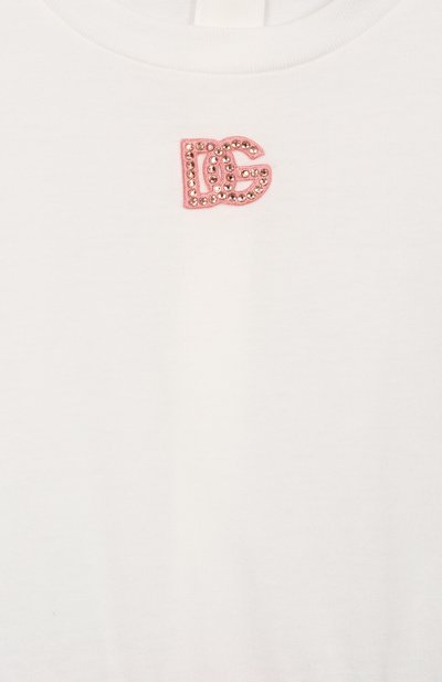 Хлопковое платье DOLCE & GABBANA, арт. L5JDAU/G7PQP, фото 3