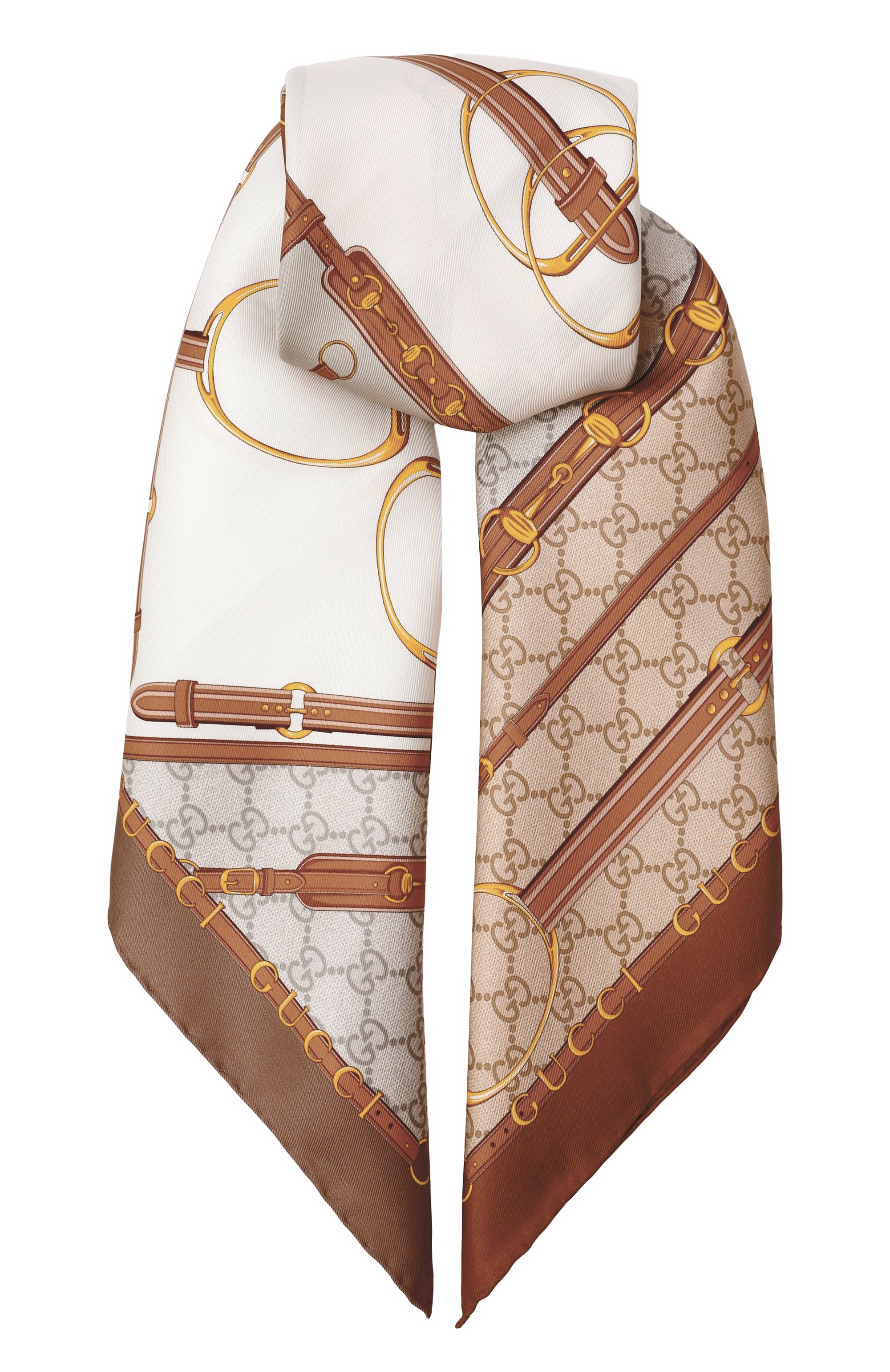 Шелковый платок GUCCI, арт. 786222/3G001, фото 1