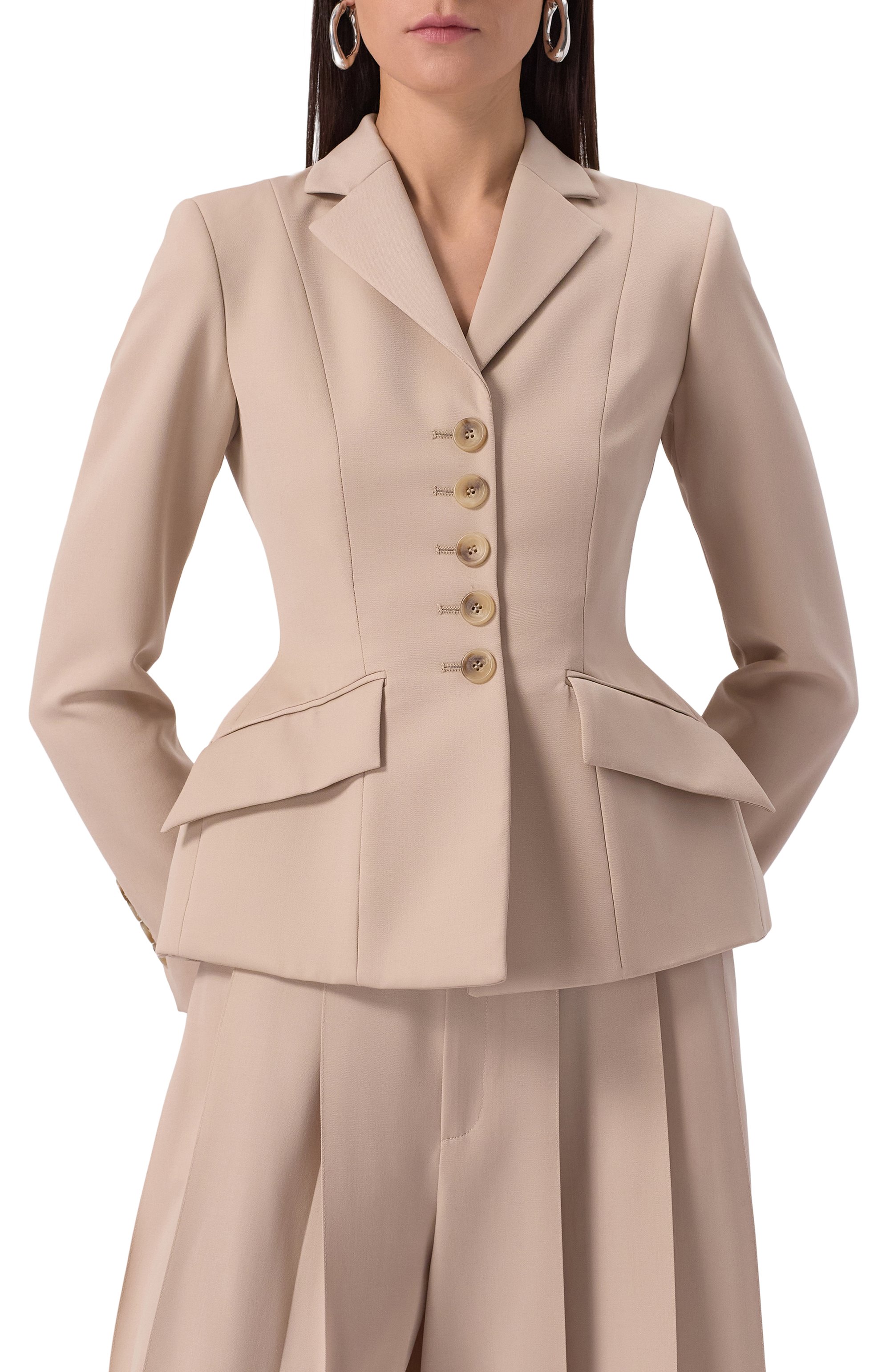 Шерстяной жакет GIUSEPPE DI MORABITO, арт. 04SSJA114 04410A, фото 3