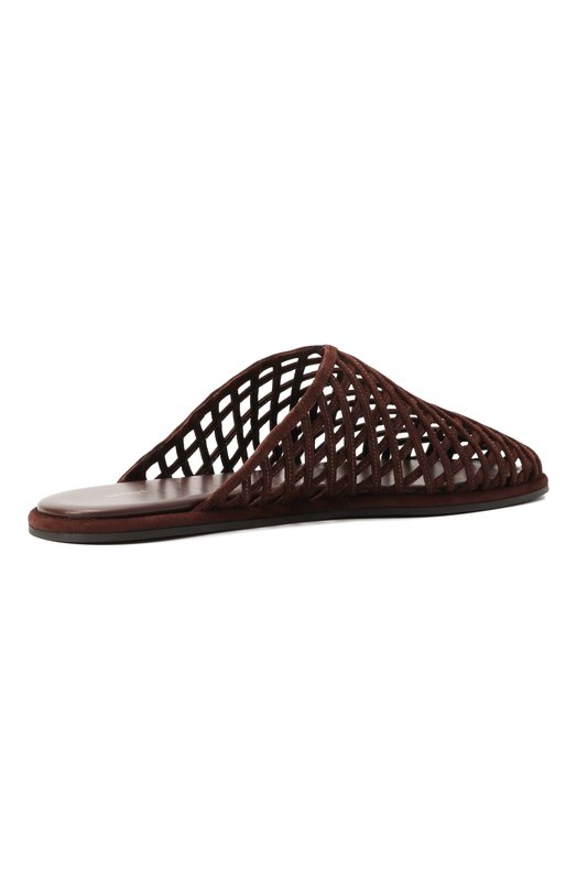Замшевые сабо Atik Woven Neous 00477B23 Коричневый  00477B23 Фото 5
