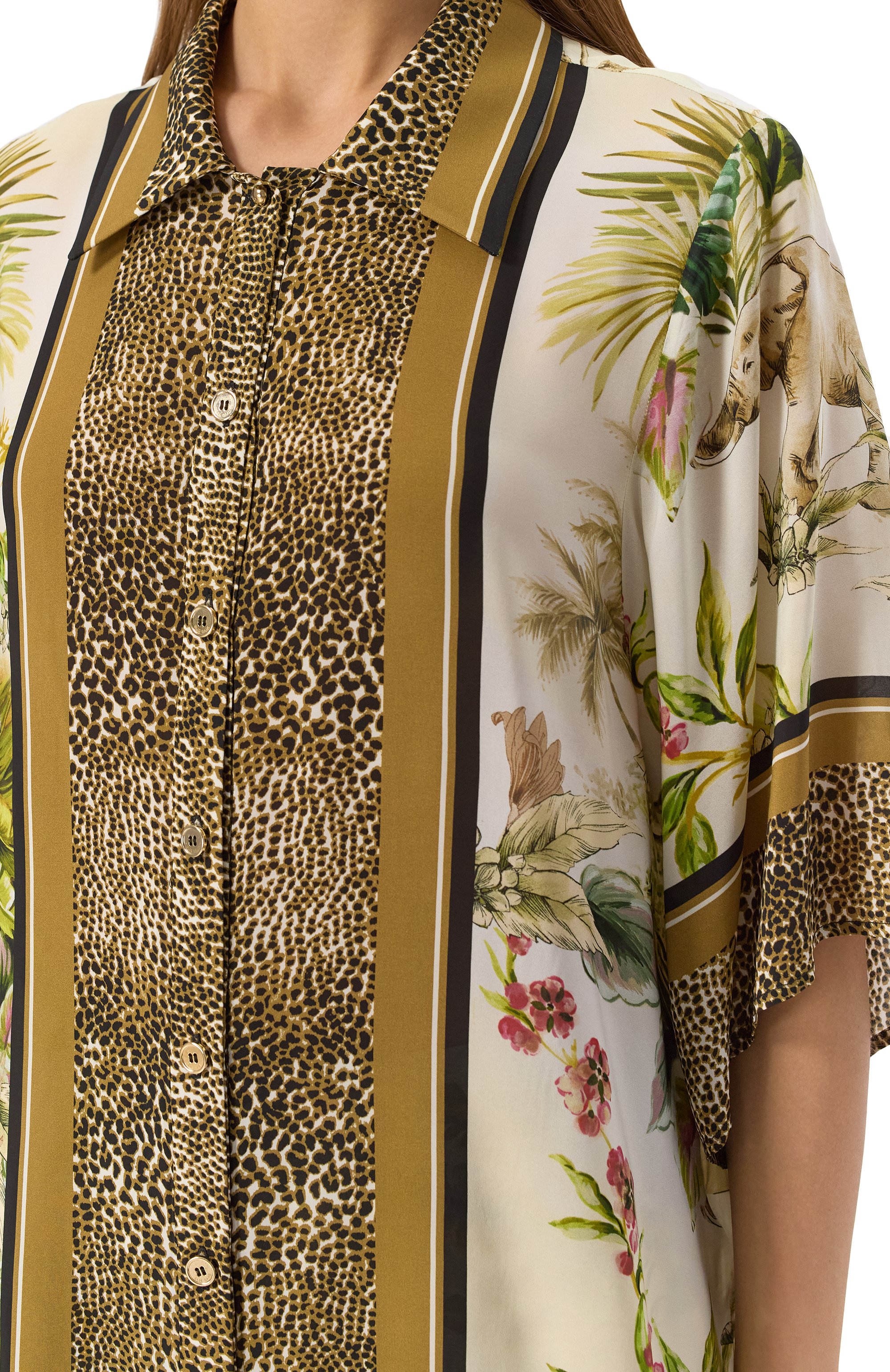 Блузка из вискозы ELIE SAAB, арт. SH108PS25, фото 5