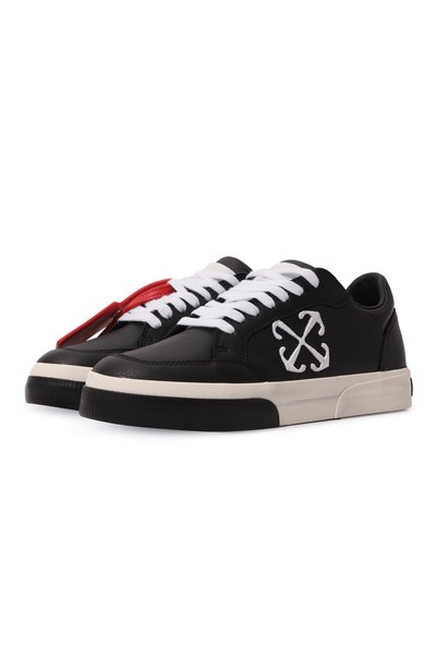 Кожаные кеды vulcanized OFF-WHITE, арт. 0WIA288S24LEA001, фото 1
